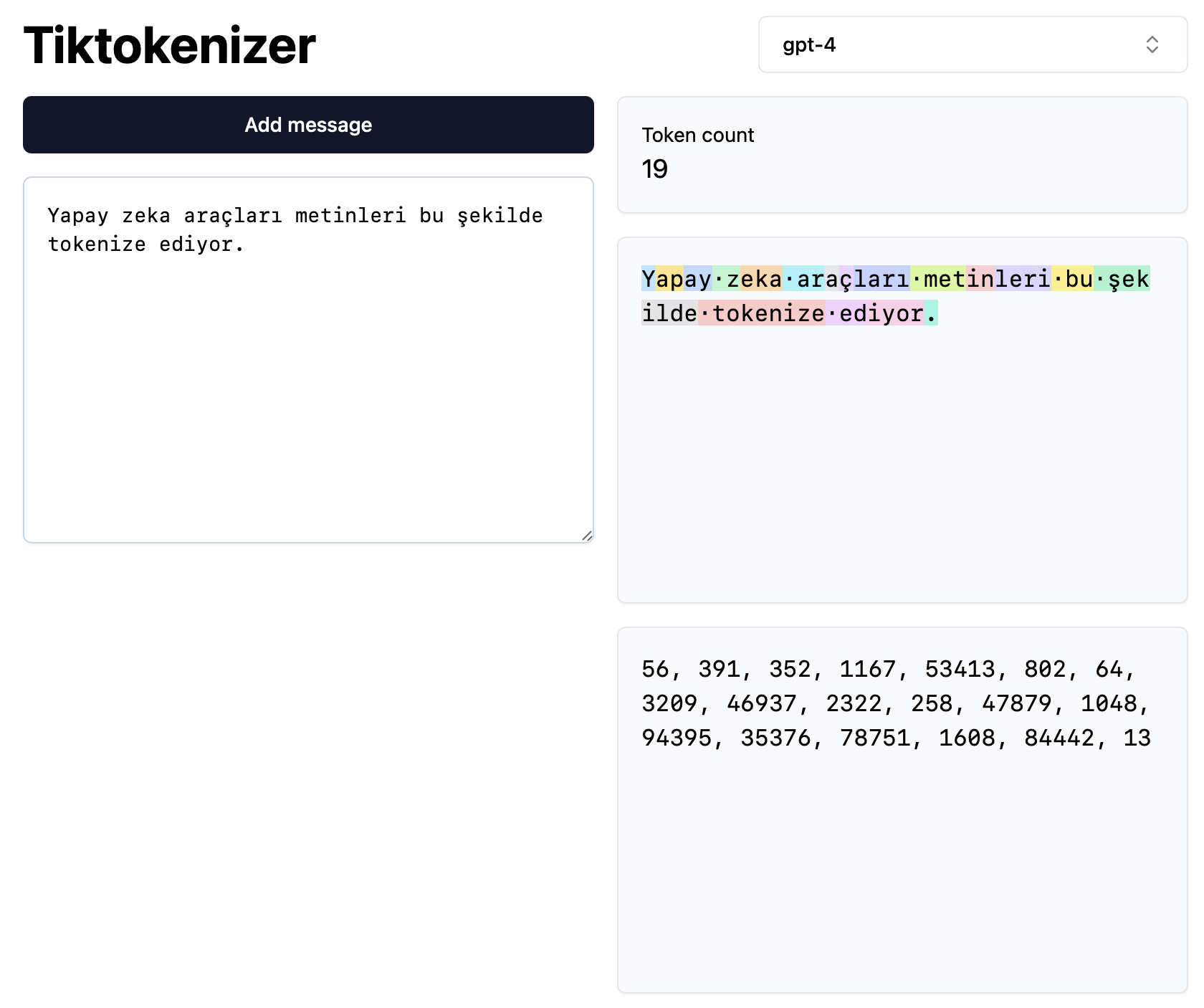 Tokenleştirme süreci görseli